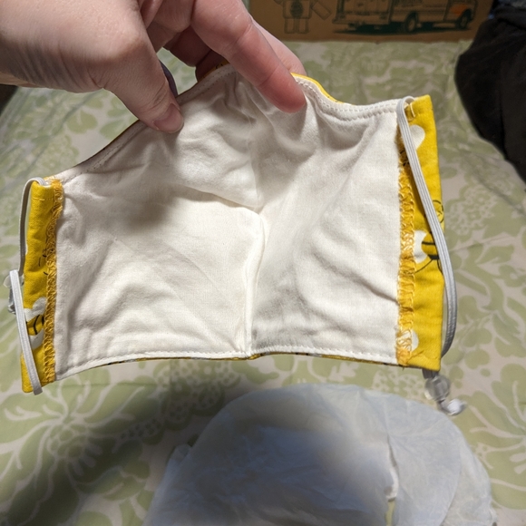Handmade Bumblebee Face Mask - Picture 2 of 7